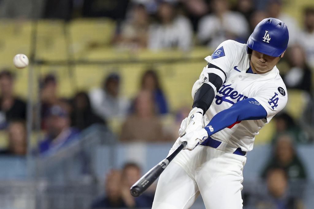 MLB(影)／千安落點全紀錄！大聯盟紀錄大谷生涯安打「超過1/4都是全壘打」
