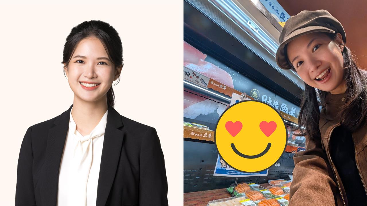 台超正議員林亮君衝超市挺日水產 「甜笑同框他」萌翻日網:太可愛了!