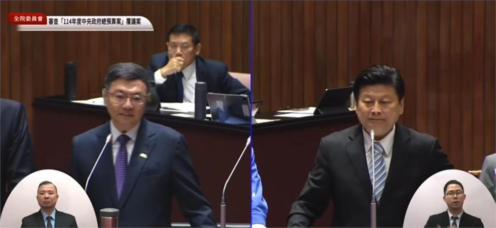 快新聞／立院火藥味濃！　傅崐萁扯「台積電出走」遭卓榮泰「一句話」嗆到閉嘴
