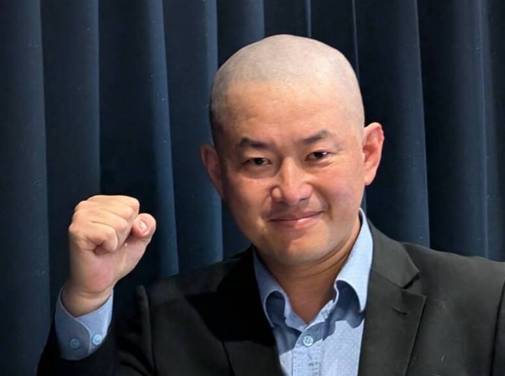 快新聞/法號出爐! 陳柏惟剃光頭高呼「要送顏寬恒去選里長」