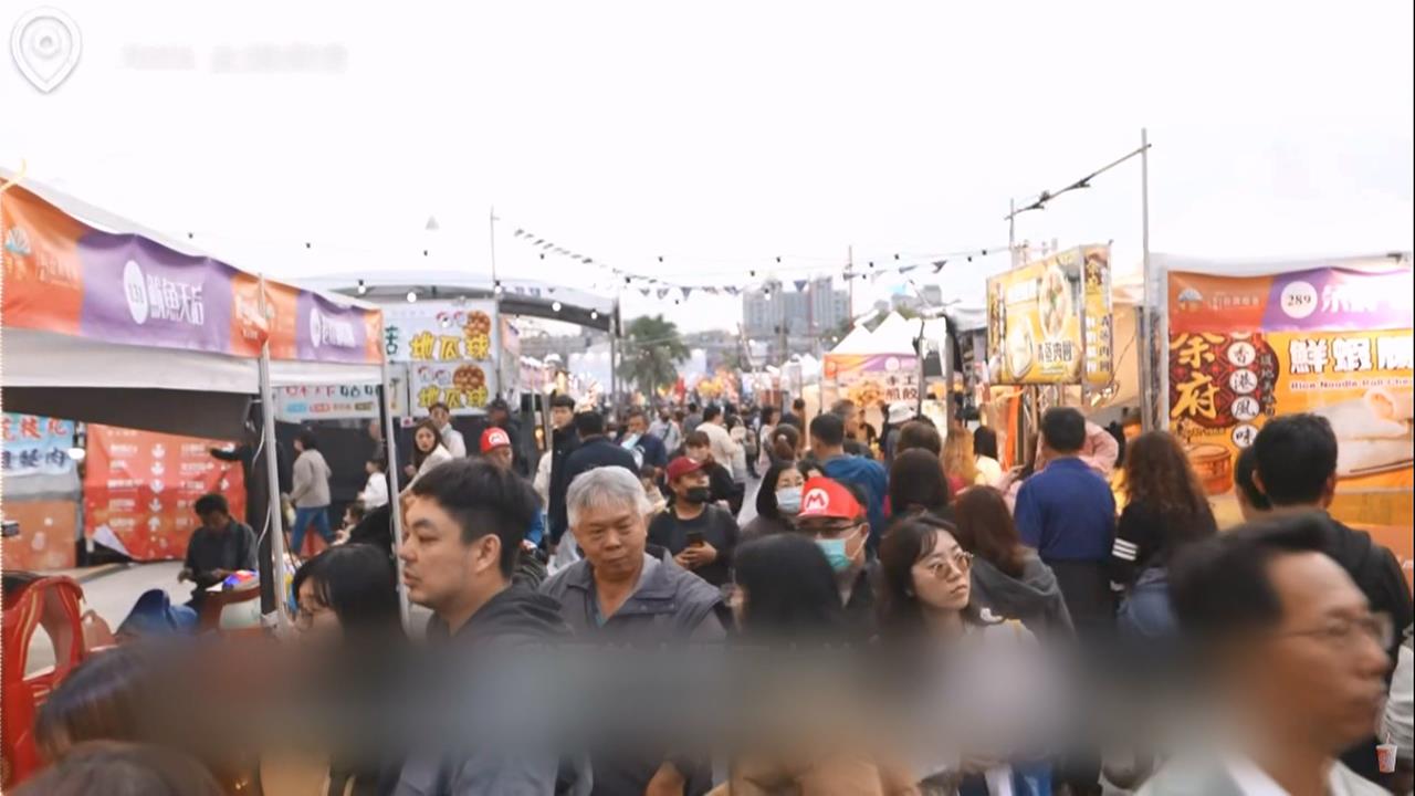 台灣燈會光影美食饗宴! 500市集攤位吸人潮