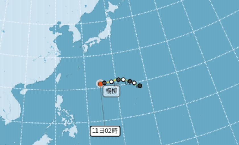 快新聞／輕颱楊柳持續逼近台灣「恐轉中颱」　專家示警：明海陸警齊發！
