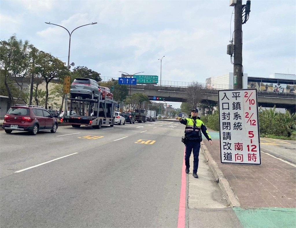 紓解過年走春車潮　平警交管措施一次看