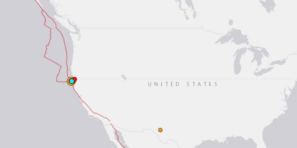 快新聞／美國加州外海6.4強震　這地區逾5萬戶斷電