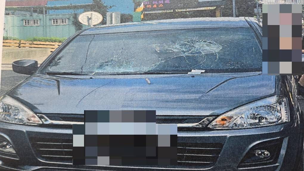 快新聞／好衰！愛車停北市路邊停車格慘被砸　嫌落網喊「酒後斷片」
