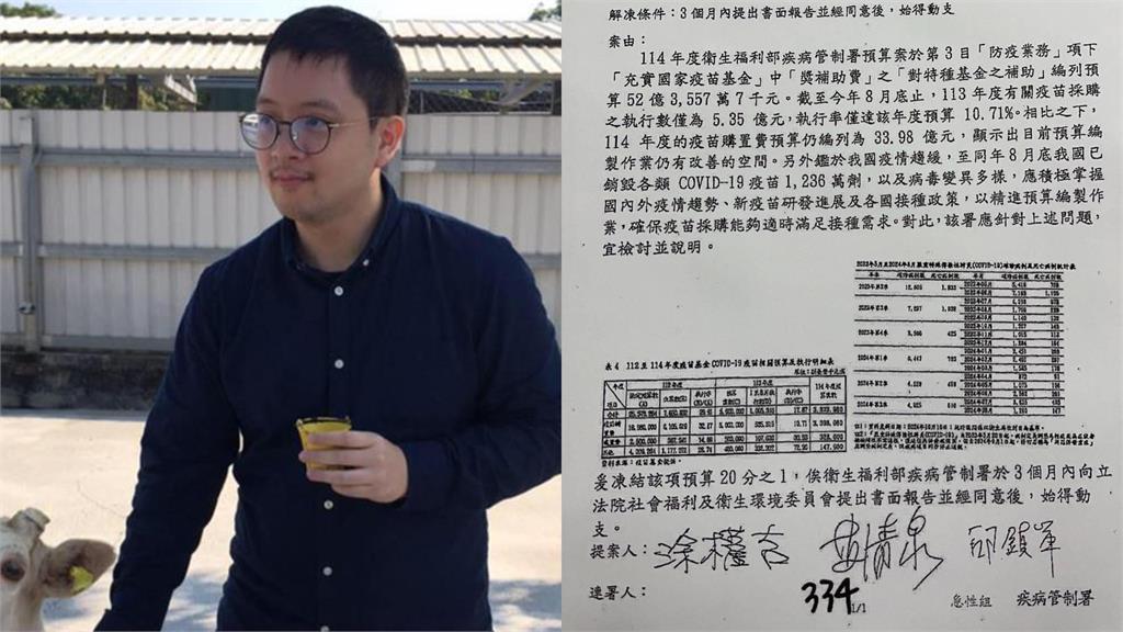 大S染流感逝世！周軒曝「藍營曾提凍結近3億經費」：台灣人差點沒疫苗打