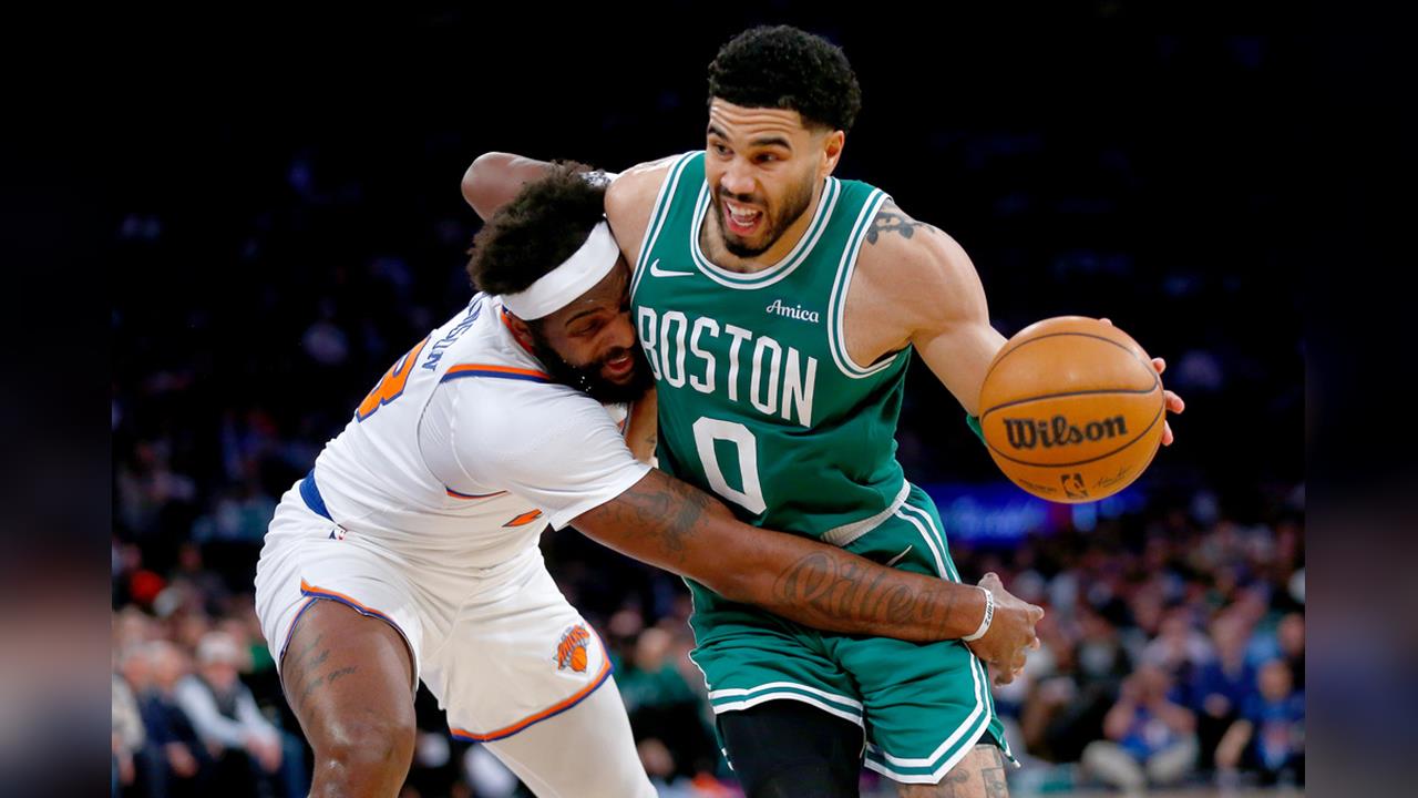 NBA(影)／想靠自己雙腳走下場！塔圖姆重返「人生最低點」麥迪遜廣場花園球場出賽