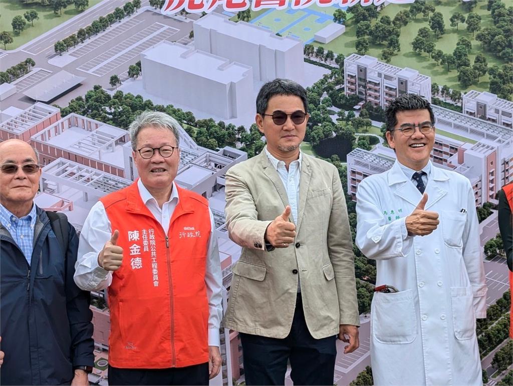 快新聞／劉建國邀陳金德視察「台大虎尾院區」　肯定醫療大樓擴建計畫