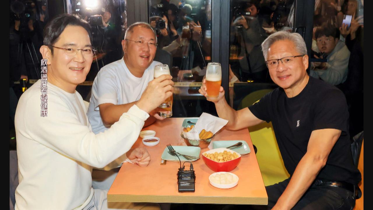 黃仁勳「炸雞外交」掀旋風　宣布和南韓合作打造「26萬顆處理器」