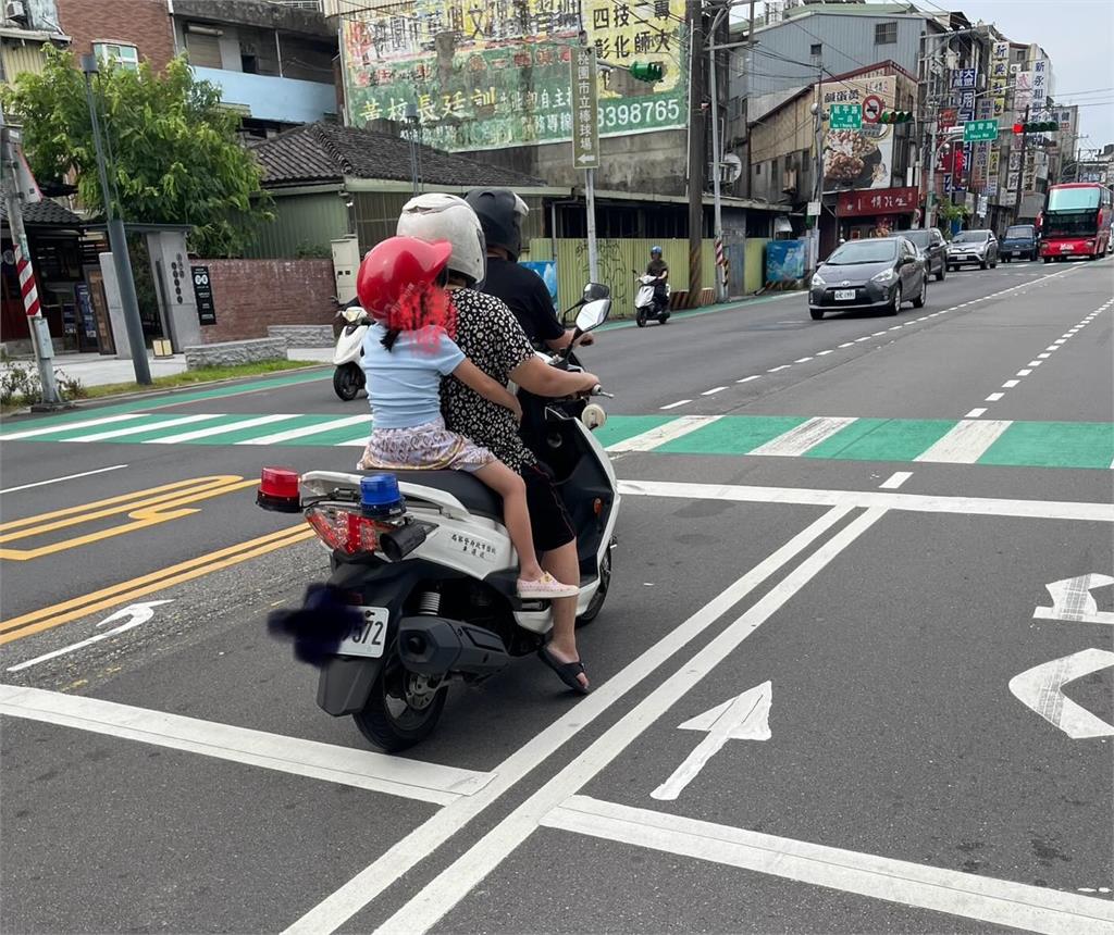 警用機車可外借給民眾?中壢派出所澄清:老闆娘騎回車行維修