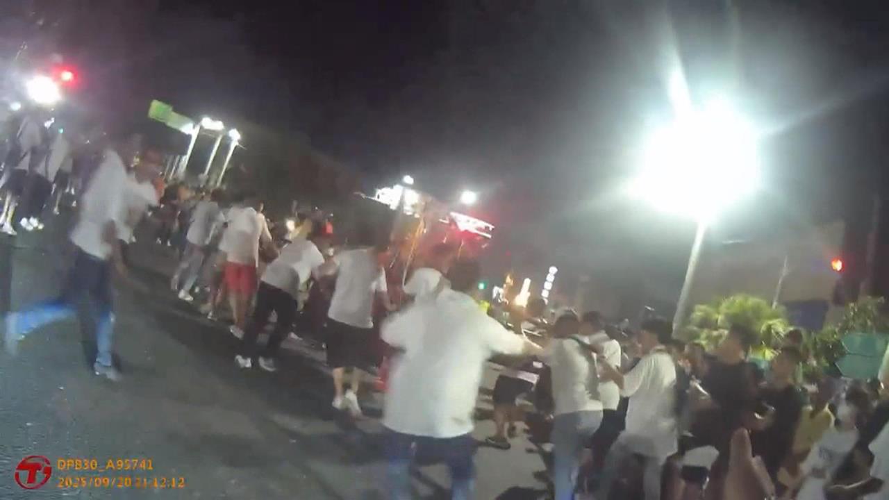 台南宮廟"夜巡遶境"插曲 男女口角險變大亂鬥