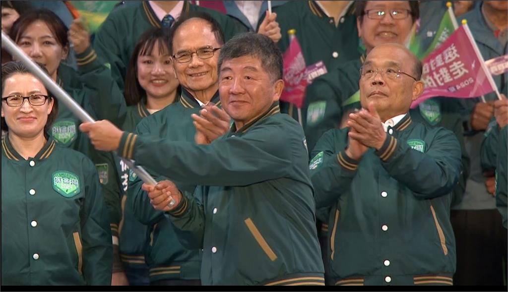 賴清德全國北市競總成立 陳時中下動員令拚8席立委全壘打