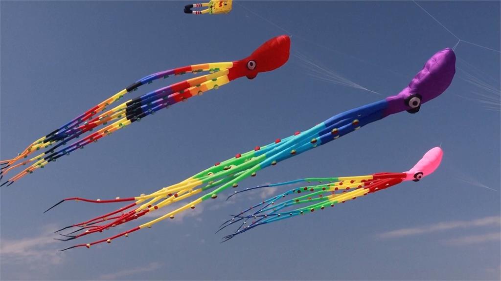 歐洲第二大候鳥遷徙路線　保加利亞「風箏節」大批風箏伴候鳥飛行