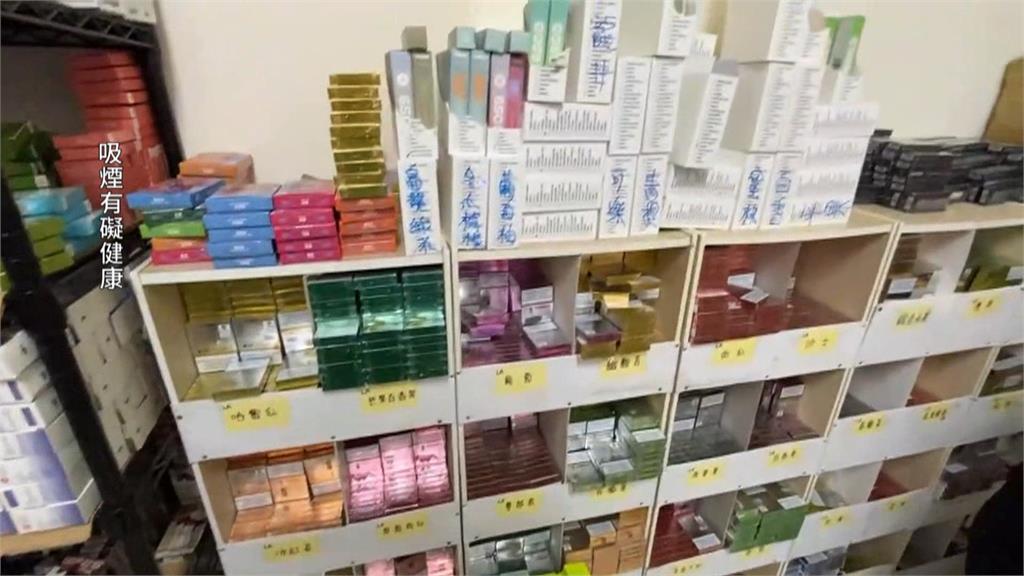 嘉義民雄破大型電子菸倉儲 查獲吸食主機1.3萬支 市值破5千萬
