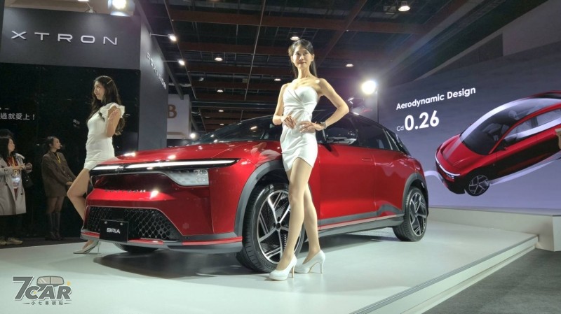 品牌首發之作，定義純電掀背新選擇　Foxtron Bria 亮相 2026 台北車展