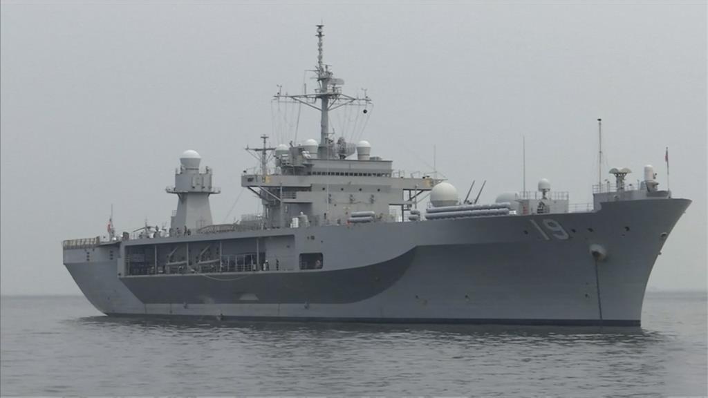 美軍艦隊抵達菲律賓 經過南海與中國海軍有互動