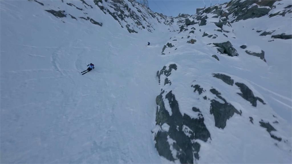 高山自由滑雪秀瑞士登場　高手挑戰極限花式炫技空拍全都錄