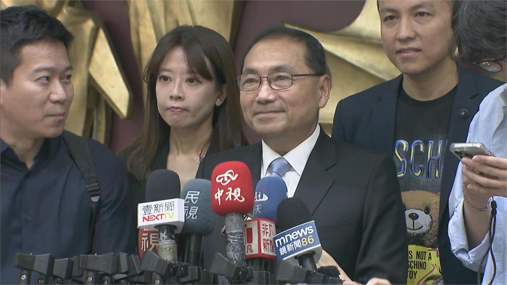 快新聞/傳透過親信放話「黨主席選到底」 侯友宜嗆聽都沒聽過:很扯的事