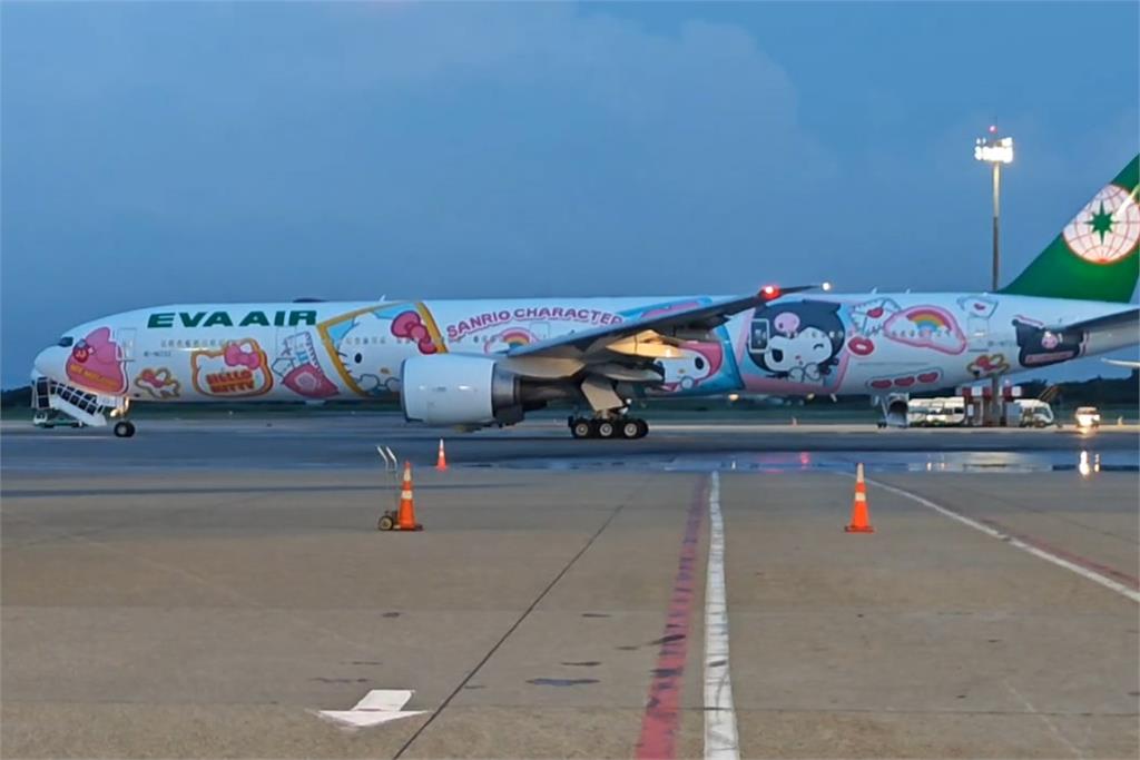 快新聞／長榮航空Hello Kitty新機再登場　陪伴大小朋友飛向全世界