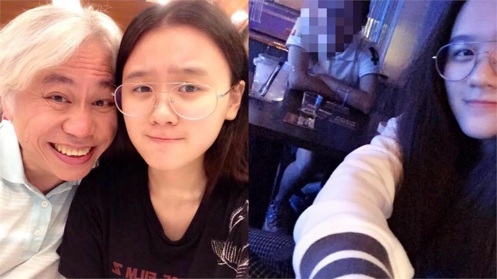 「爺孫戀」林靖恩喪夫爆脫序！陌生男突喊「我是她前任」親密合照全流出
