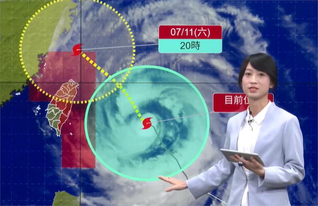 巴威觸陸倒數！明北中南山區恐炸豪大雨　週日脫離暴風圈