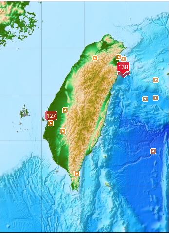 快訊／9：32 臺灣東部海域規模4.2地震 宜蘭最大震度3級