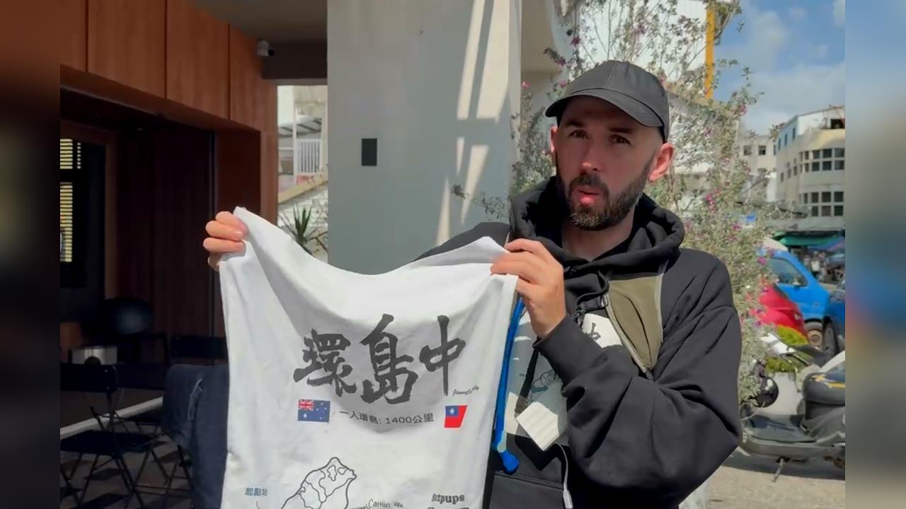 澳洲男環台被「暖哭」 告白台灣人讓我找回自信