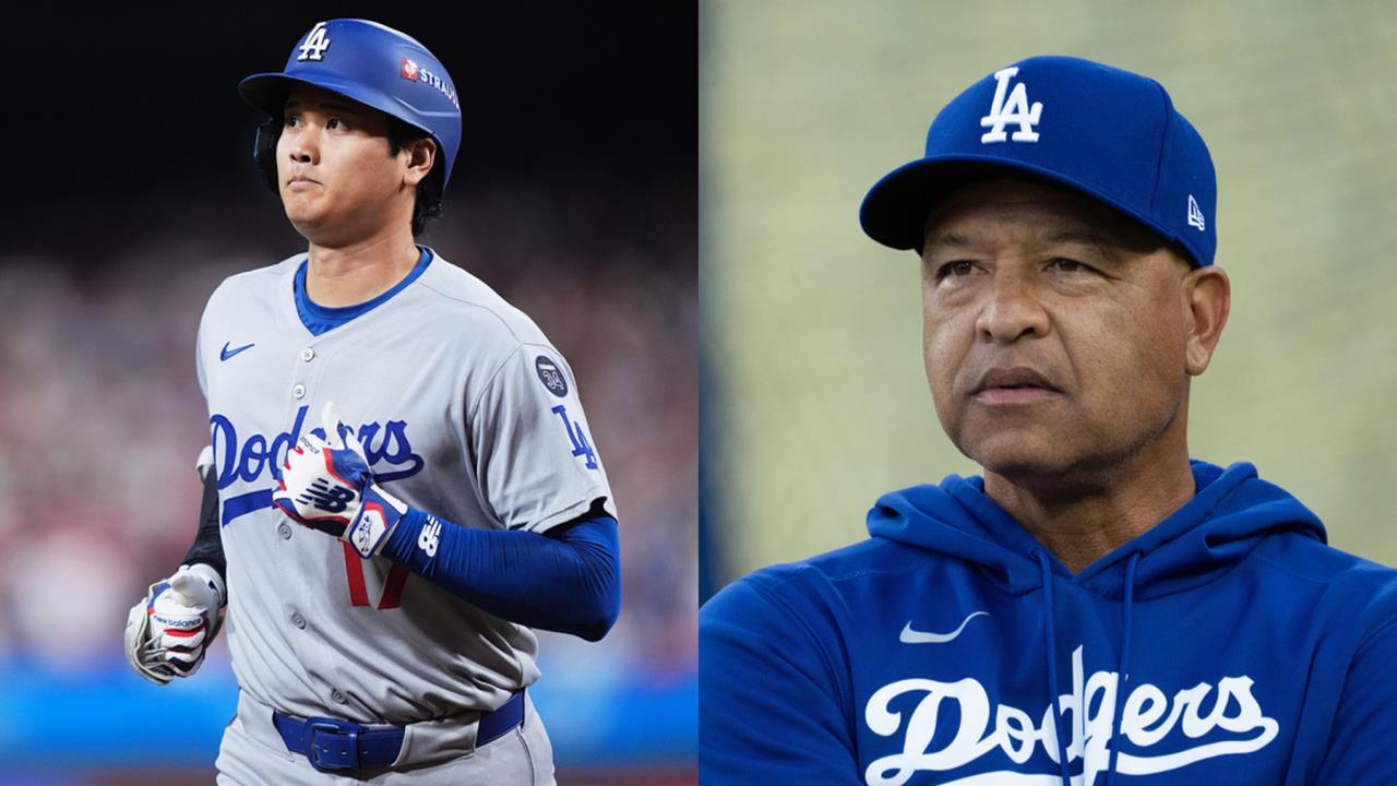 MLB(影)/大谷翔平季後賽打擊率不到2成!主帥羅伯斯點出問題出在這