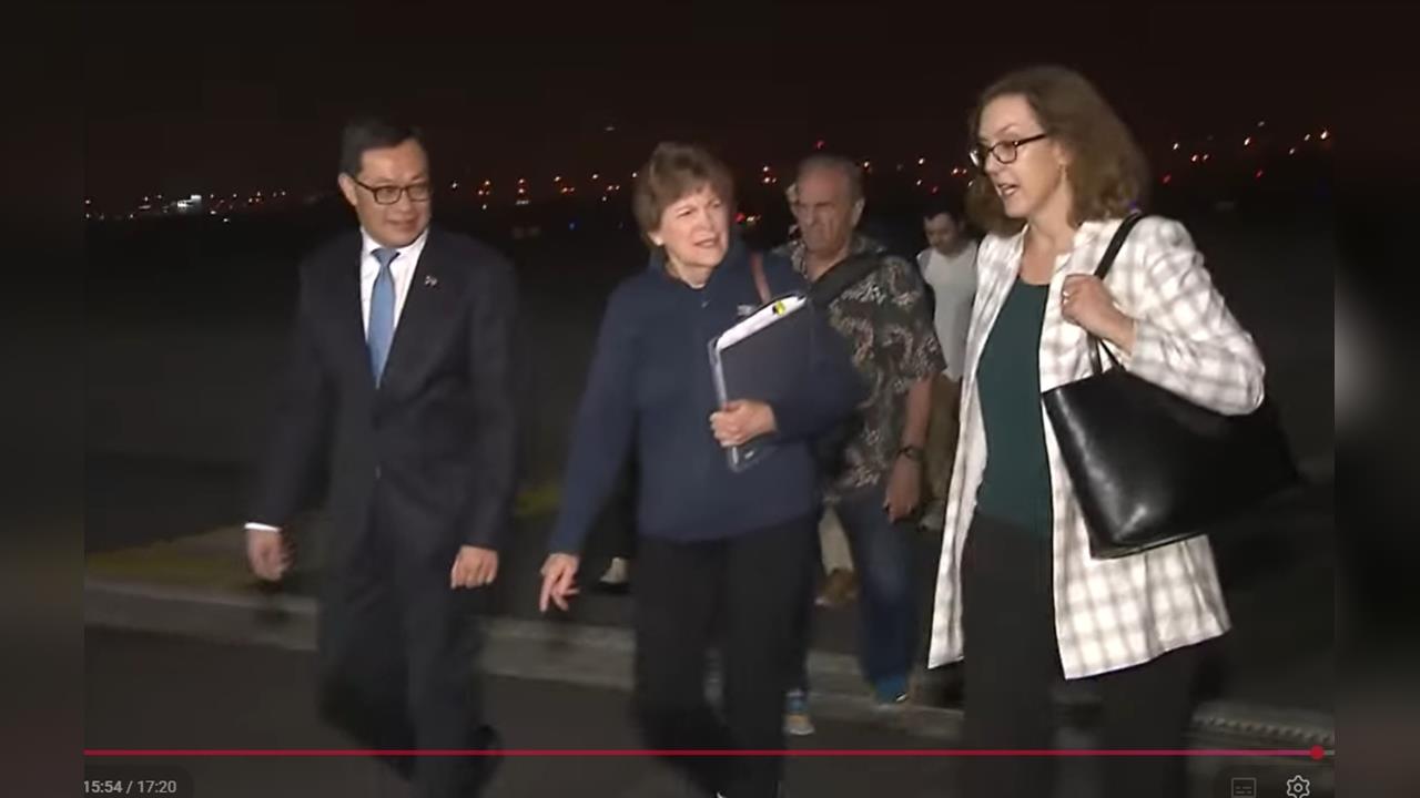 快新聞／美跨黨派參議員訪團凌晨抵松機　將強調軍購案重要性