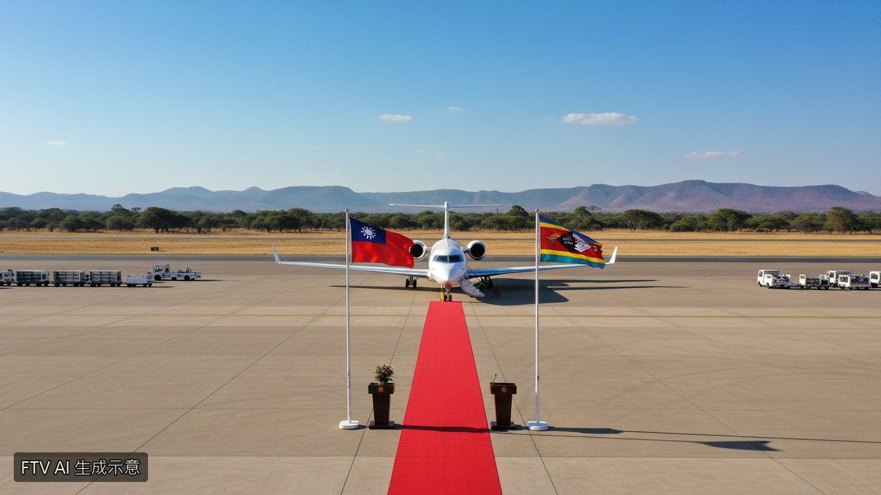 賴清德抵達史瓦帝尼！曾遭多國拒絕過境　非洲唯一友邦力挺