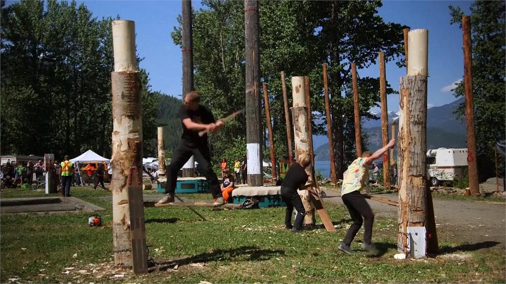 伐木也能成為極限運動　「叢林伐木賽」比技術也要拚體力