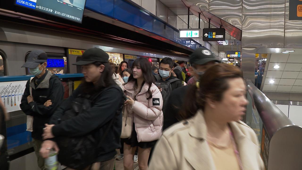 北捷有色狼？　女控「遭手肘碰胸」怒報警提告