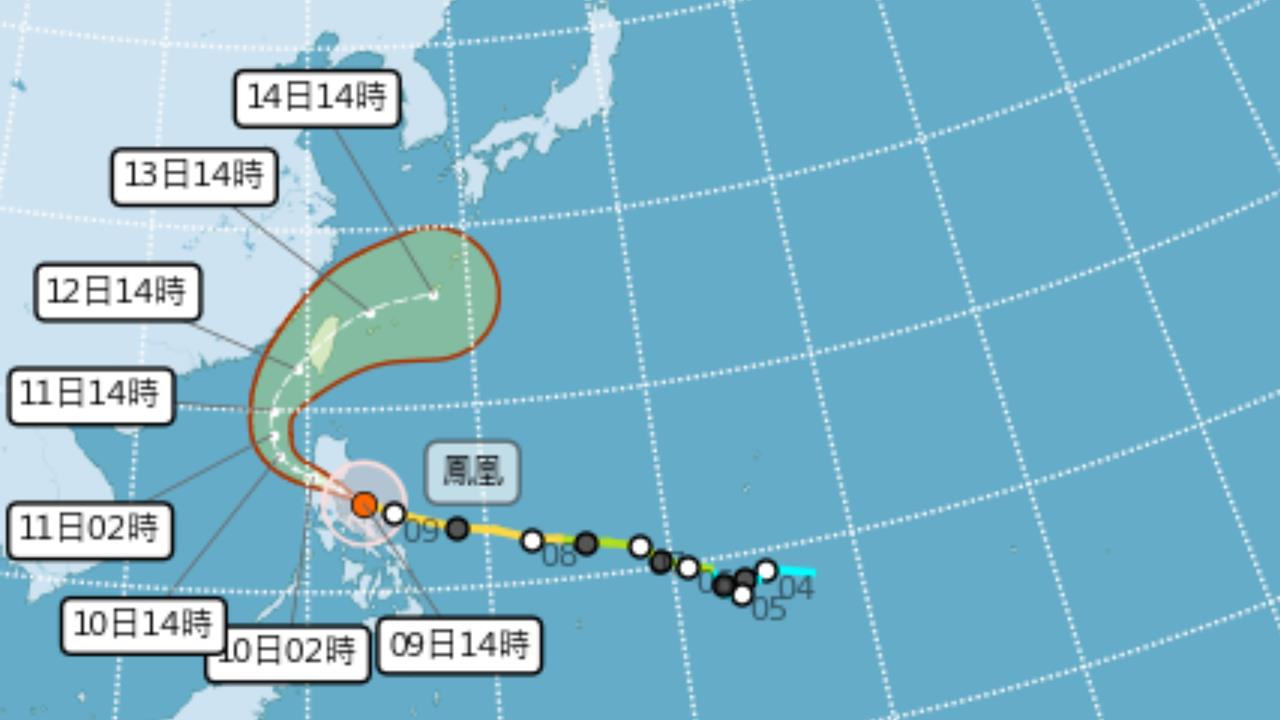 鳳凰颱風大迴轉「恐升強颱」直撲台灣!專家示警:從「這2地」登陸機率大