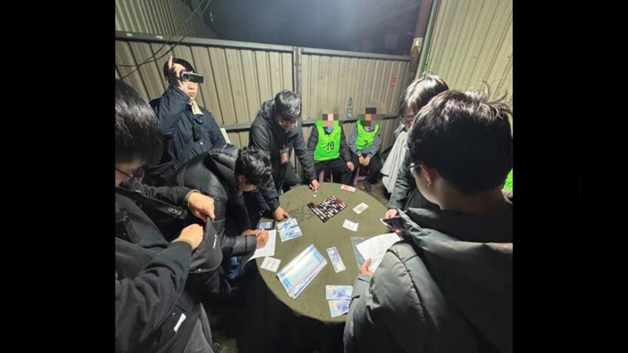 農曆年前加大力道掃蕩! 新北警連破兩處賭場