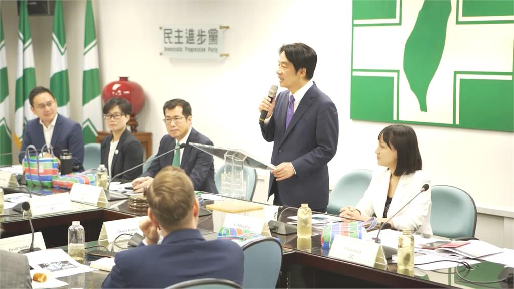 外交使節選舉說明會　賴清德提「和平四大支柱」主張