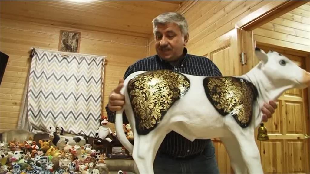 俄羅斯也過農曆年！彩繪工廠「造型牛」花紋華麗