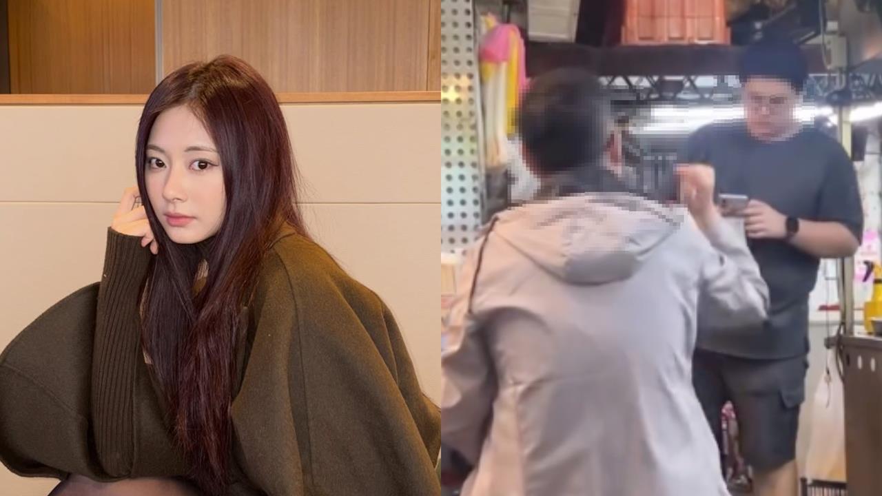 夜市牛排哥「愛周子瑜不行」遭客人怒噴!火爆片流出「愛台灣真身」發聲了