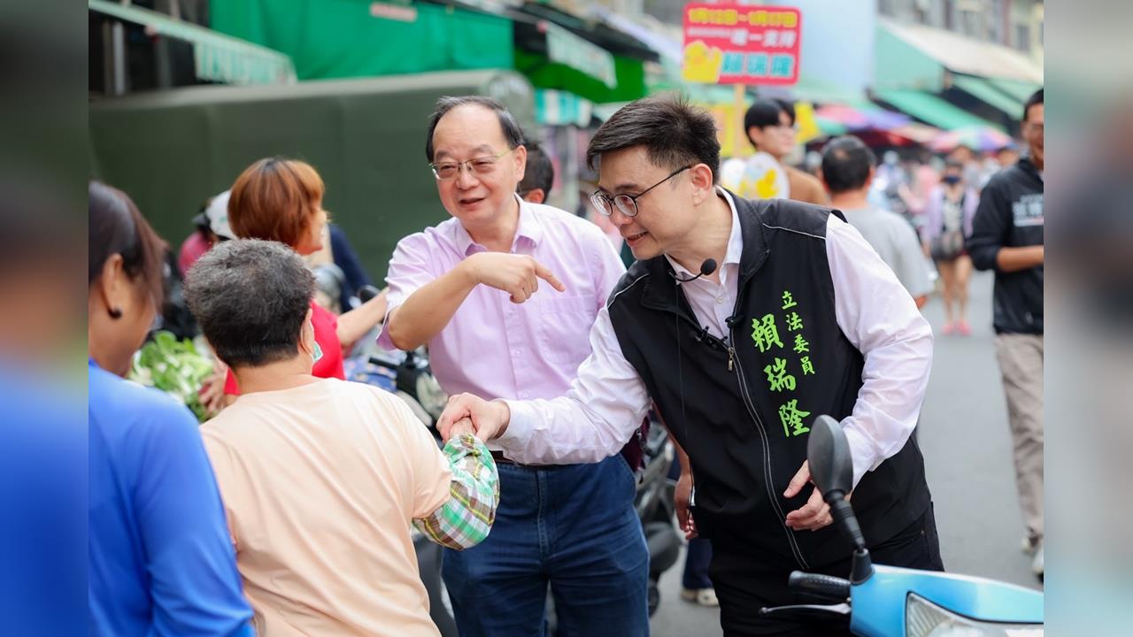 快新聞/民進黨高雄市長初選明領表登記 賴瑞隆震撼表態了