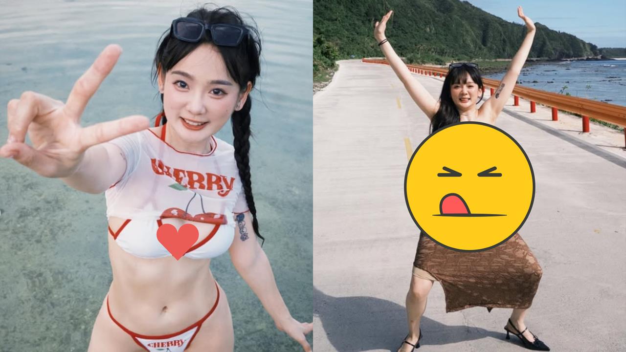 籃球甜心「上下開大V」狂洩深溝 反差1舉「猛扯激緊布料」險炸開!