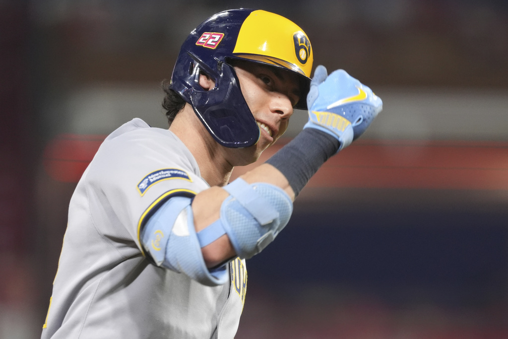 MLB(影)／「幫主」雙響砲5打點超猛打率隊逆轉！釀酒人狂奪13連勝平隊史紀錄