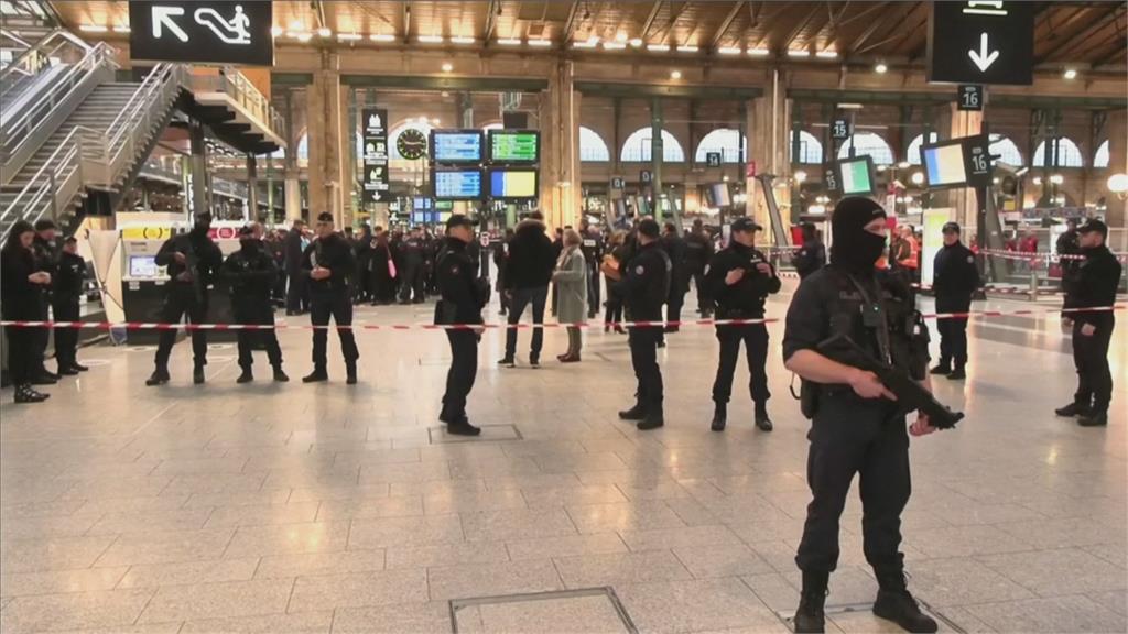 巴黎北站「持刀攻擊事件」　6人受傷、警排除恐攻