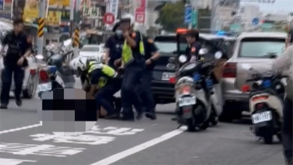 台南當街擄人! 被害人自行脫困 警匪追逐攔車逮人