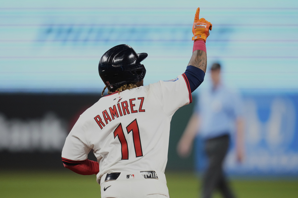 MLB(影)／Ramírez演出單場雙響砲　破守護者隊史2位傳奇巨砲紀錄