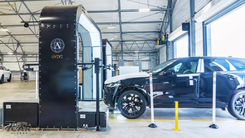 防範新車就有「酒窩」!　Jaguar Land Rover 導入 AI 車輛掃描並建置自動檢測站