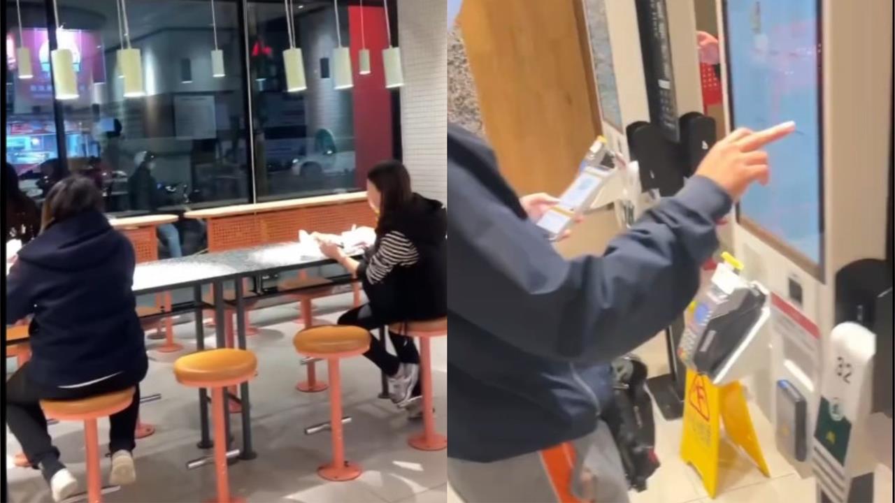 規模7強震花蓮人速食店「淡定吃炸物」！店員冷補1句：要刷載具嗎