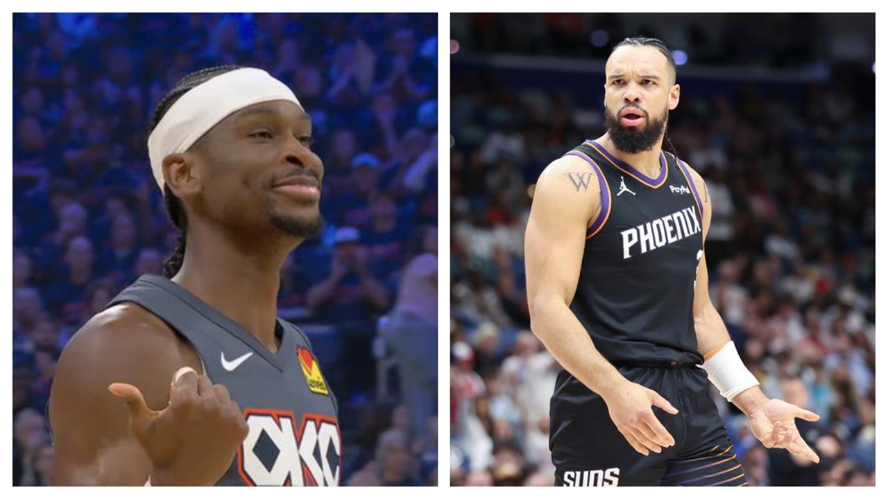 NBA(影)／超級嘲諷！SGA單吃惡漢狄龍秀「神秘微笑」被捕捉全主場嗨翻