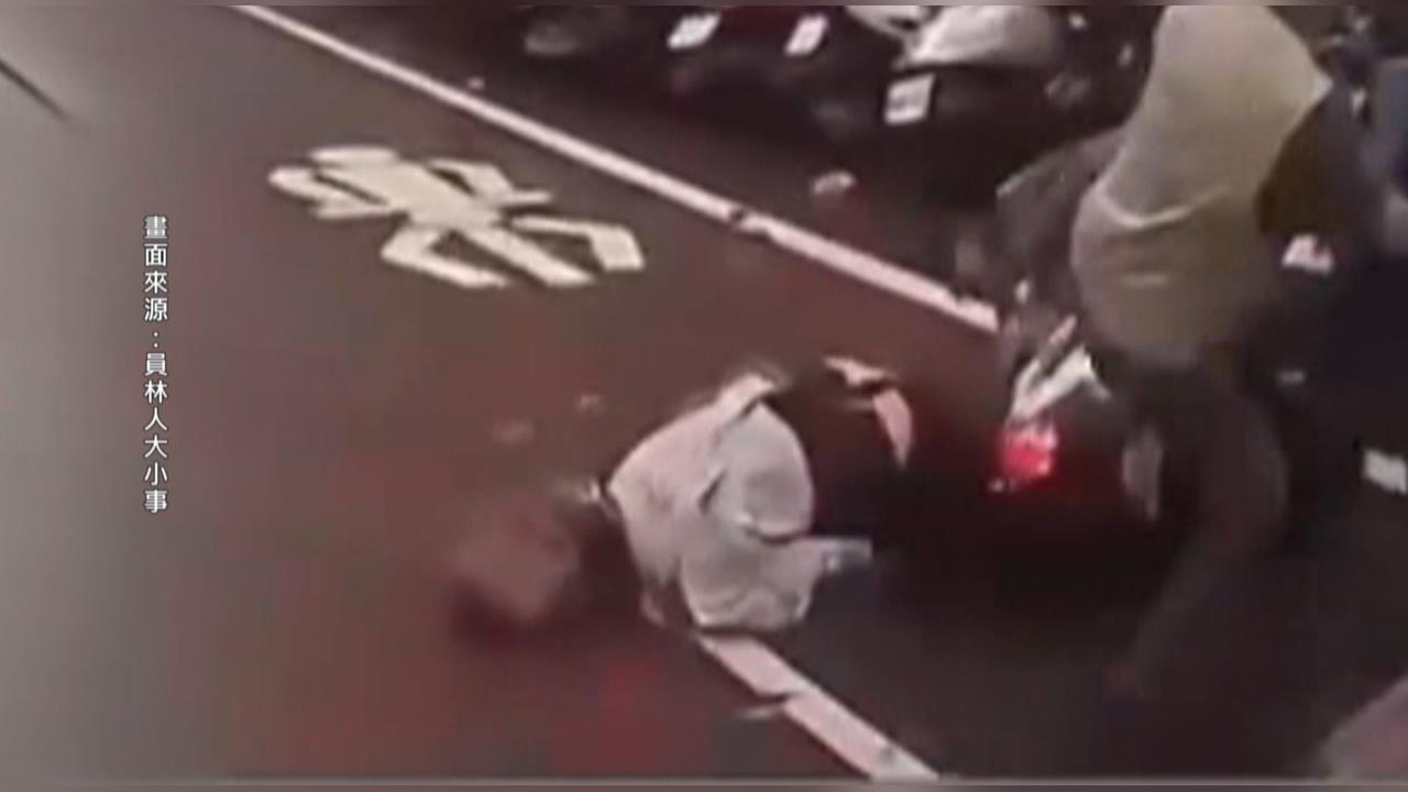 剎車失靈？彰化田中大貨車逆向撞擊　廂型車　2人受傷送醫