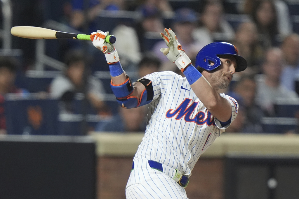 MLB(影)／不讓Soto等3巨頭出盡鋒頭　大都會明星工具人延長賽敲再見安打