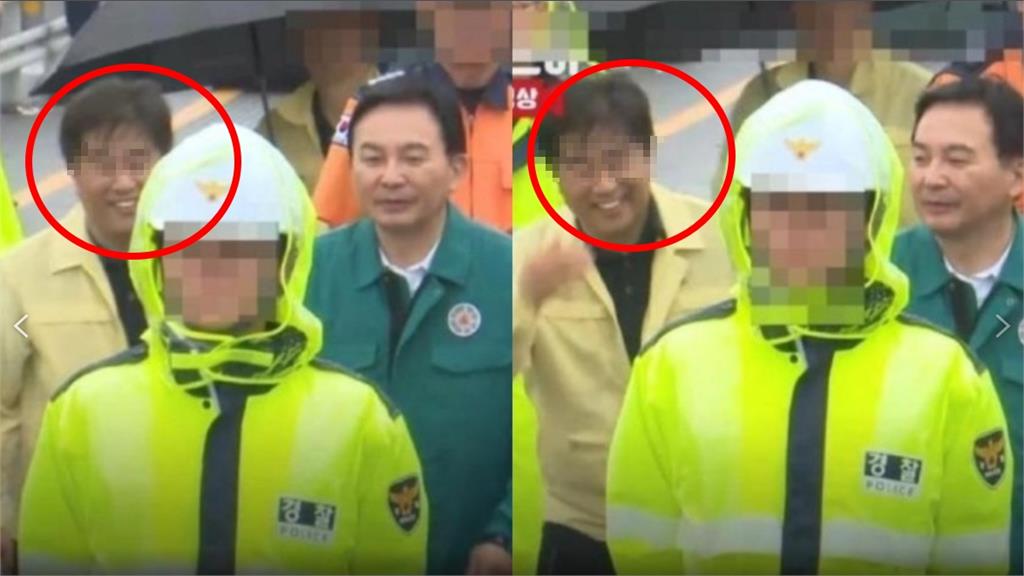 南韓暴雨地下道13人溺斃！官員視察「笑出來」畫面曝光　全網看傻眼