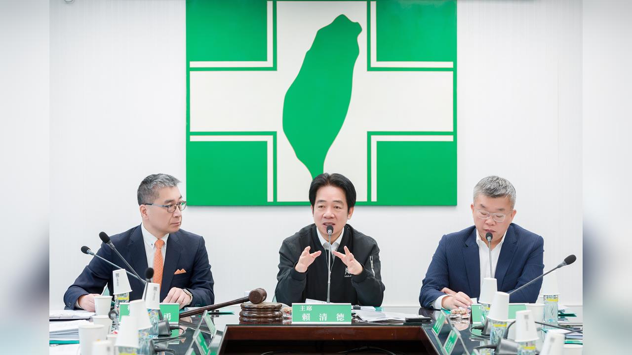 快新聞/感謝柯建銘承擔25年總召重任 賴總統:為台灣民主留下深厚基礎